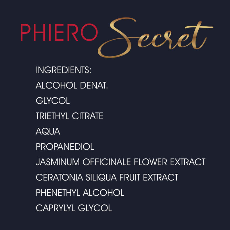 500 COSMETICS - PHIERO SECRET CONCENTRADO NATURAL HORMONAS INODORO 15 ML - Imagen 2