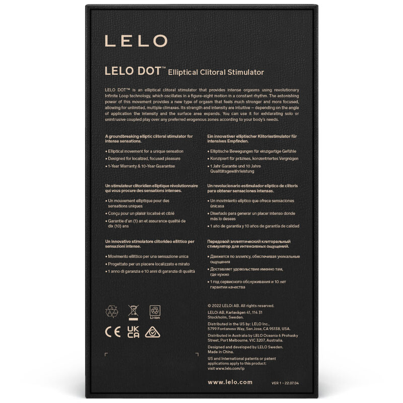 LELO - DOT ESTIMULADOR DE CLÍTORIS - ROSA - Imagen 3