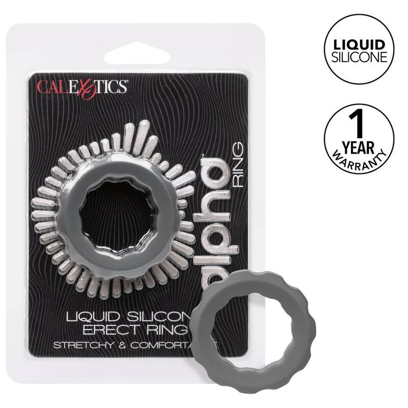 CALEXOTICS - ALPHA ERECT RING GRIS - Imagen 2