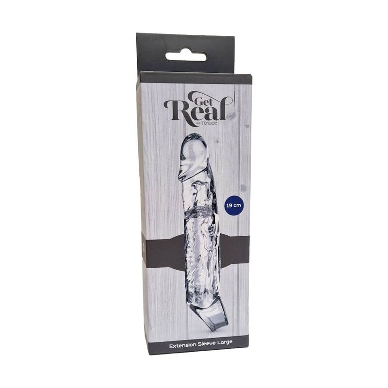 GET REAL - EXTENSIÓN LARGO 19 CM TRANSPARENTE - Imagen 3