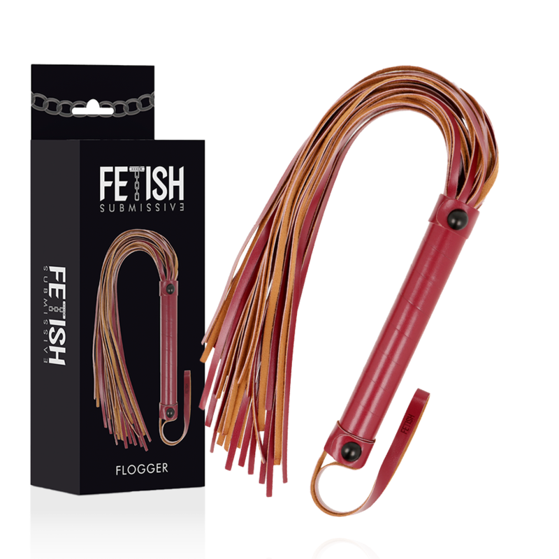 FETISH SUBMISSIVE DARK ROOM - LÁTIGO CUERO VEGANO - Imagen 2