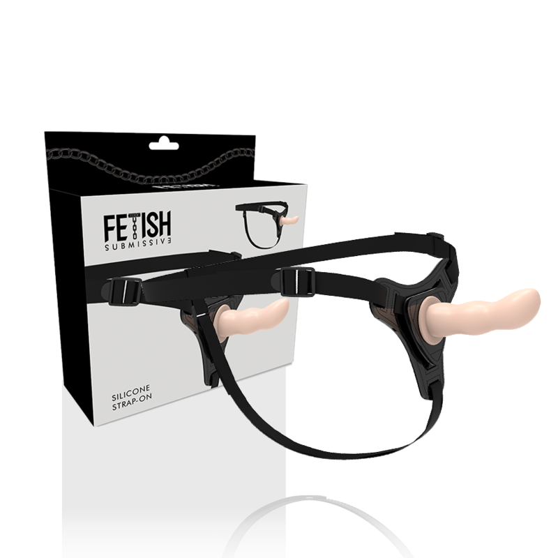 FETISH SUBMISSIVE HARNESS - SILICONA FLESH G-SPOT 12.5 CM - Imagen 2