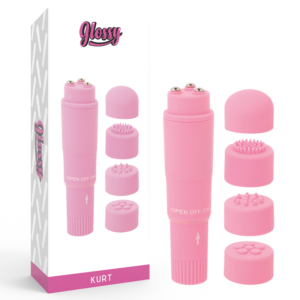 GLOSSY - POCKET  KURT MASAJEADOR ROSA