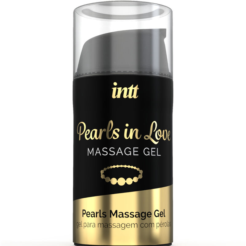 INTT MASSAGE & ORAL SEX - PEARLS IN LOVE CON COLLAR DE PERLAS Y GEL DE SILICONA - Imagen 2