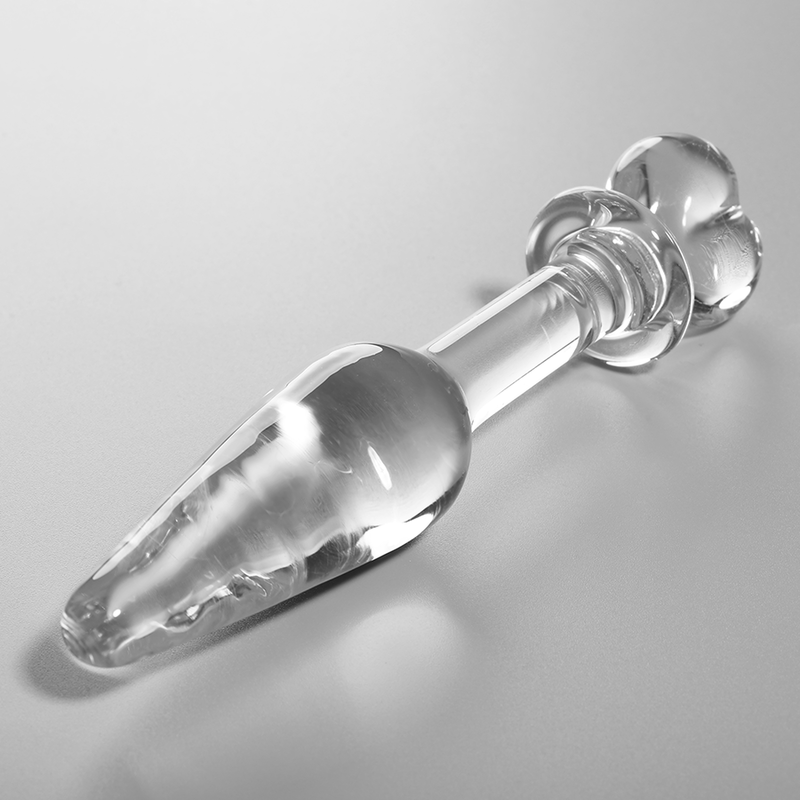 NEBULA SERIES BY IBIZA - MODELO 7 PLUG CRISTAL TRANSPARENTE 13.5 CM -O- 3 CM - Imagen 2