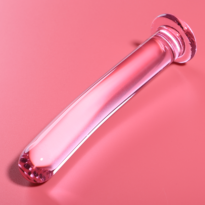 NEBULA SERIES BY IBIZA - MODELO 9 DILDO CRISTAL ROSA 15.5 CM -O- 2.5 CM - Imagen 2