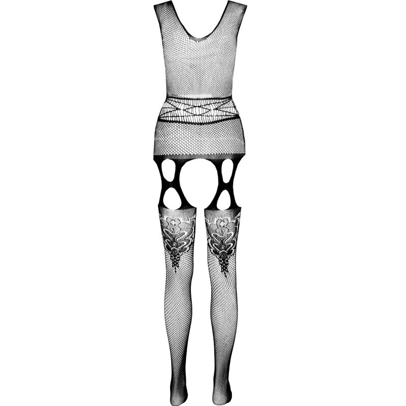 PASSION - ECO COLLECTION BODYSTOCKING ECO BS014 NEGRO - Imagen 4