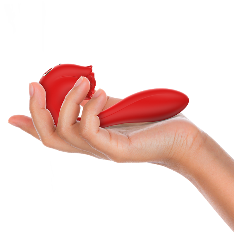 MIA - SELENA ESTIMULADOR VIBRATING + TAPPING ROJO - Imagen 2