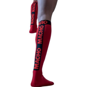 MACHO - CALCETINES FINOS ROJO TALLA ÚNICA