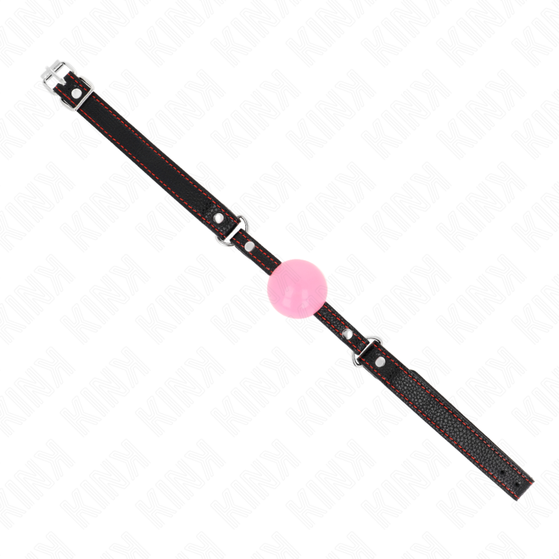 KINK - MORDAZA DE BOLA 4 CM DE ORO ROSA 60 x 2 CM - Imagen 3