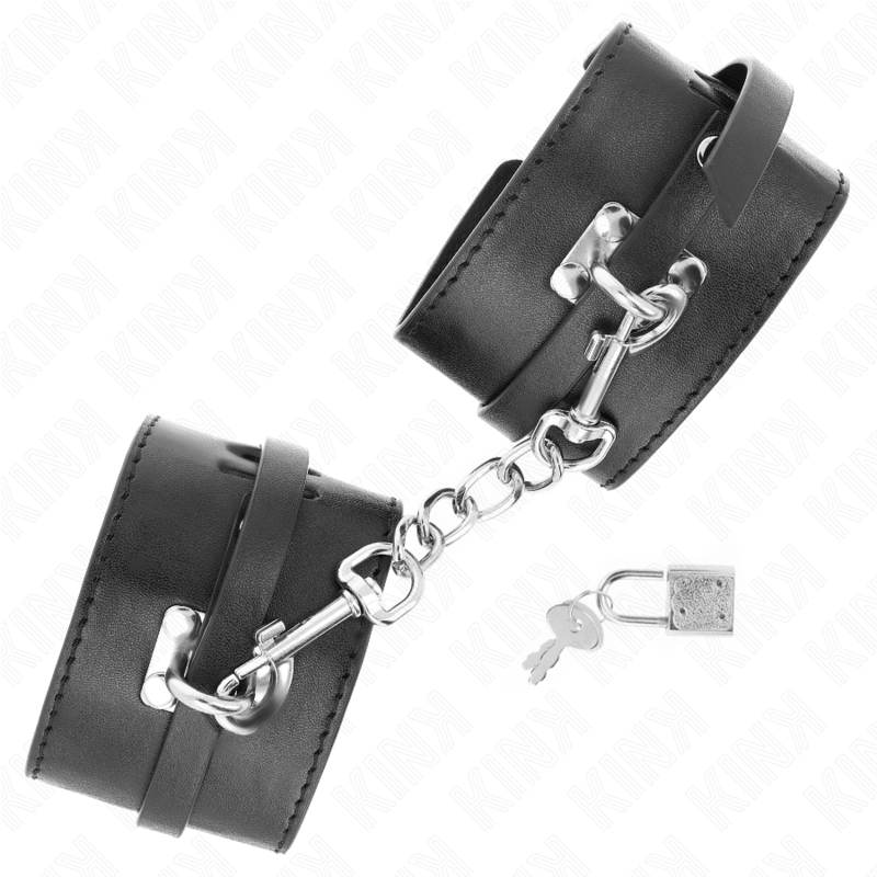 KINK - MUÑEQUERAS DELUXE CON CIERRE DE CANDADO AJUSTABLE 14.5-21 CM X 6 CM - Imagen 3