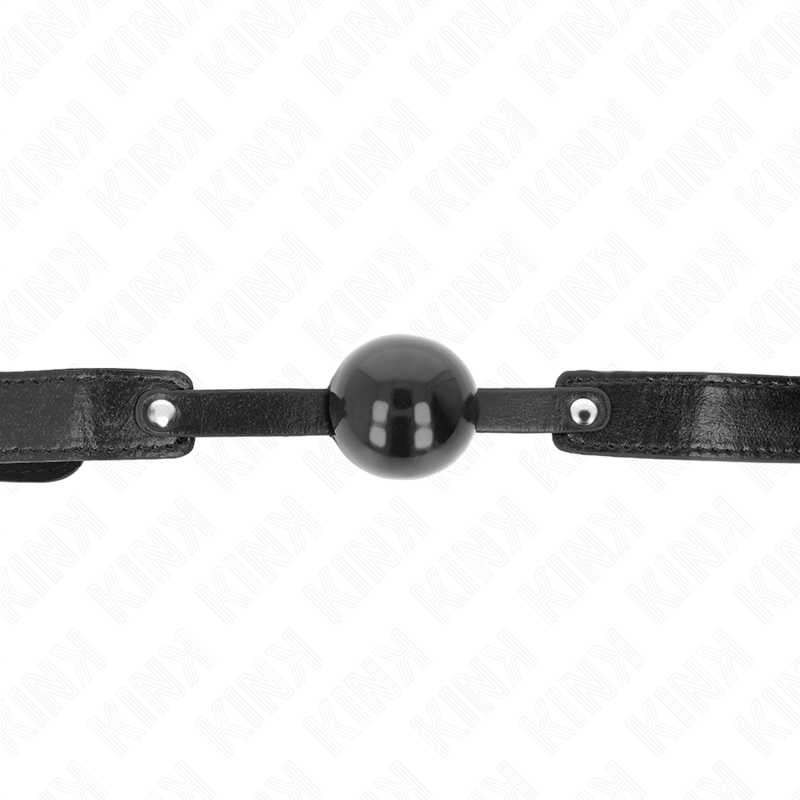 KINK - MORDAZA DE BOLA 4 CM SUAVE DE TPE MODELO 2 65 x 2.5 CM - Imagen 3
