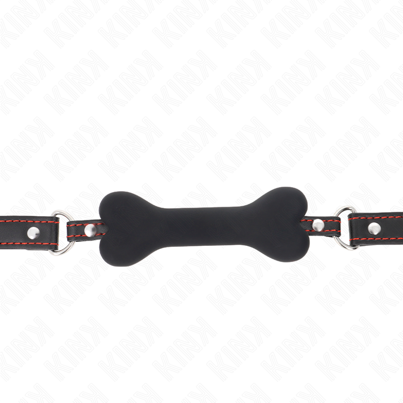 KINK - MORDAZA DE HUESO 12 CM NEGRO 63 x 2 CM - Imagen 3