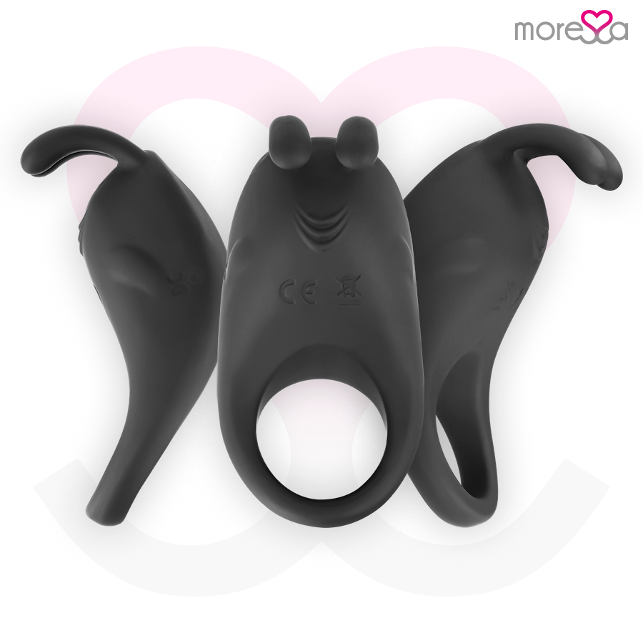 MORESSA - BRAD PREMIUM SILICONE RECARGABLE NEGRO - Imagen 2