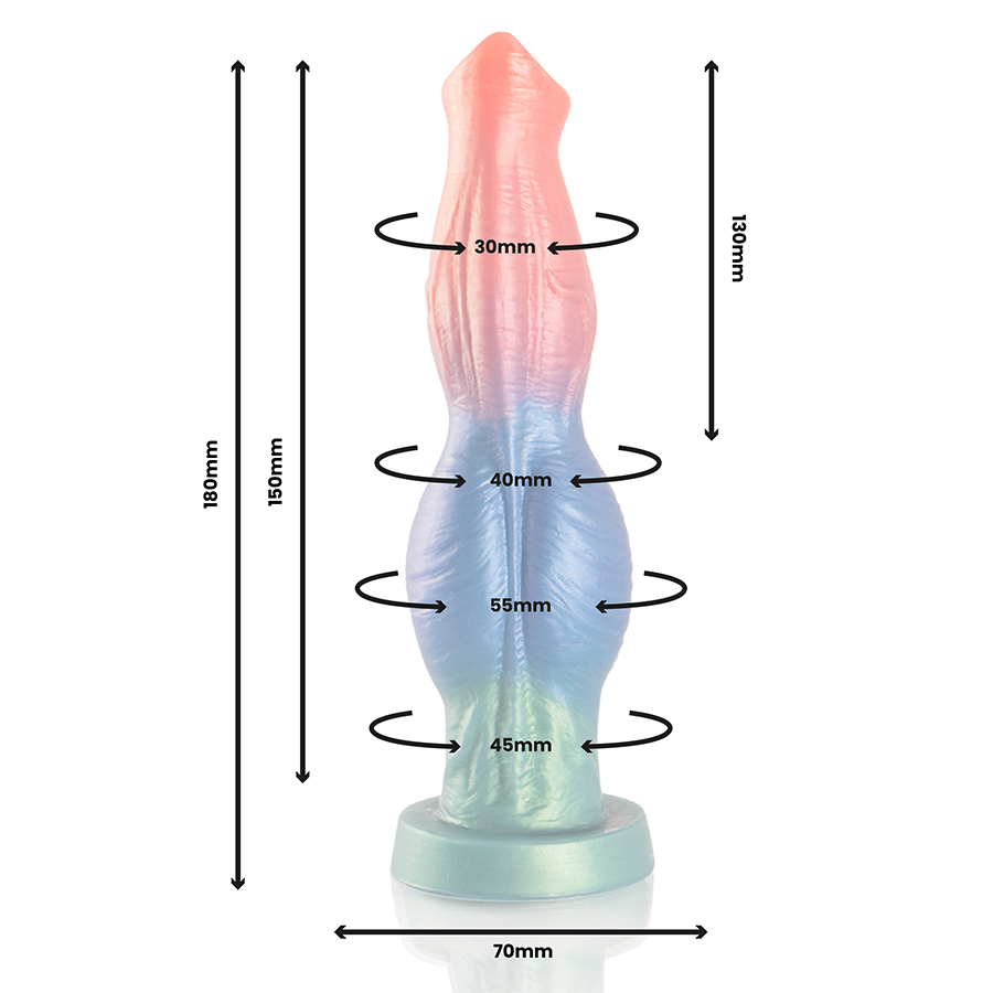 EPIC - ARION DILDO SINFONÍA DEL PLACER RECARGABLE CONTROL REMOTO - Imagen 4