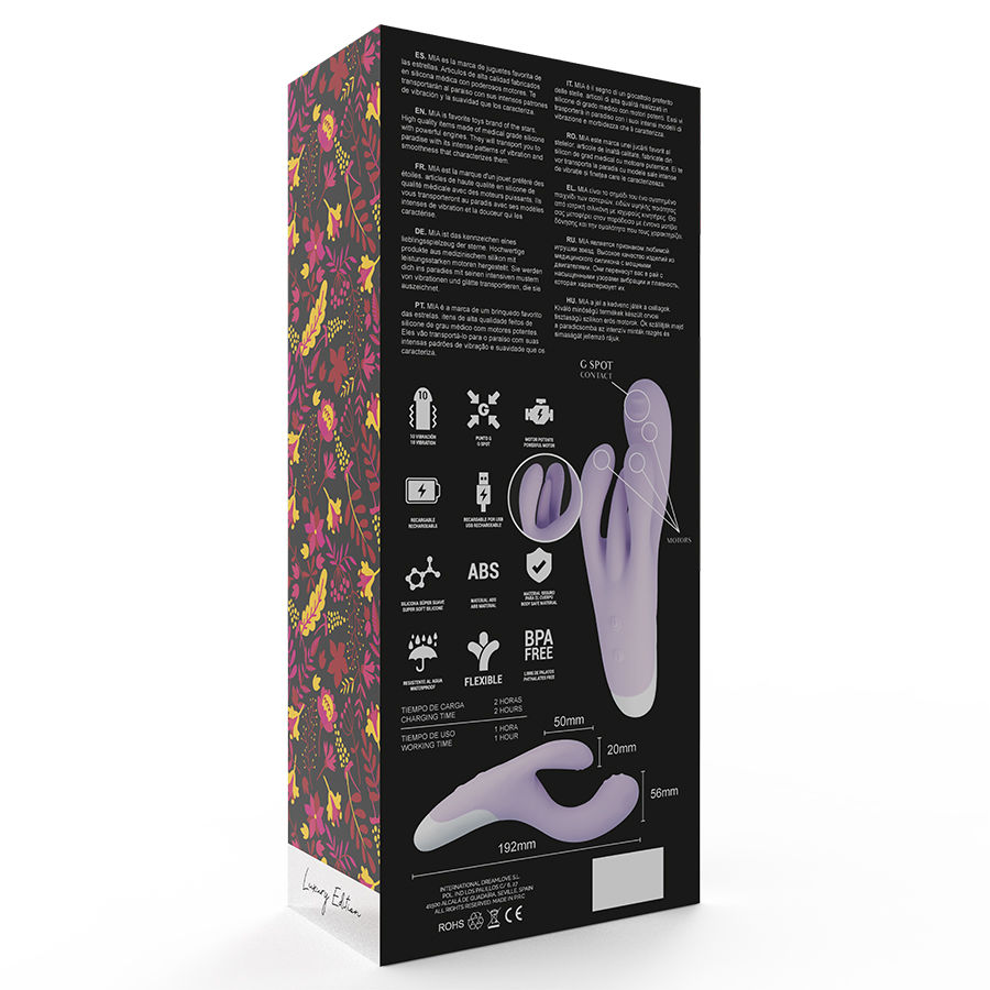MIA - GUELL VIBRADOR ORGASMICO 3 MOTORES - Imagen 3
