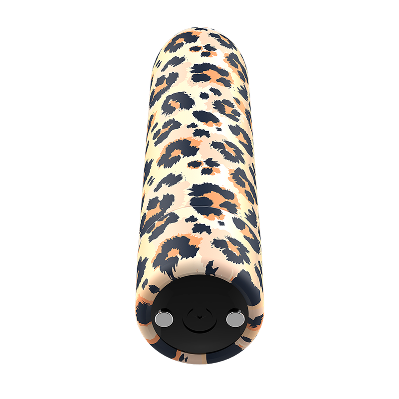CUSTOM BULLETS - BALA RECARGABLE LEOPARD 10 INTENSIDADES - Imagen 2
