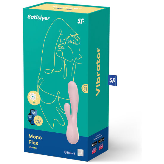 SATISFYER - MONO FLEX ROSA CON APP - Imagen 4