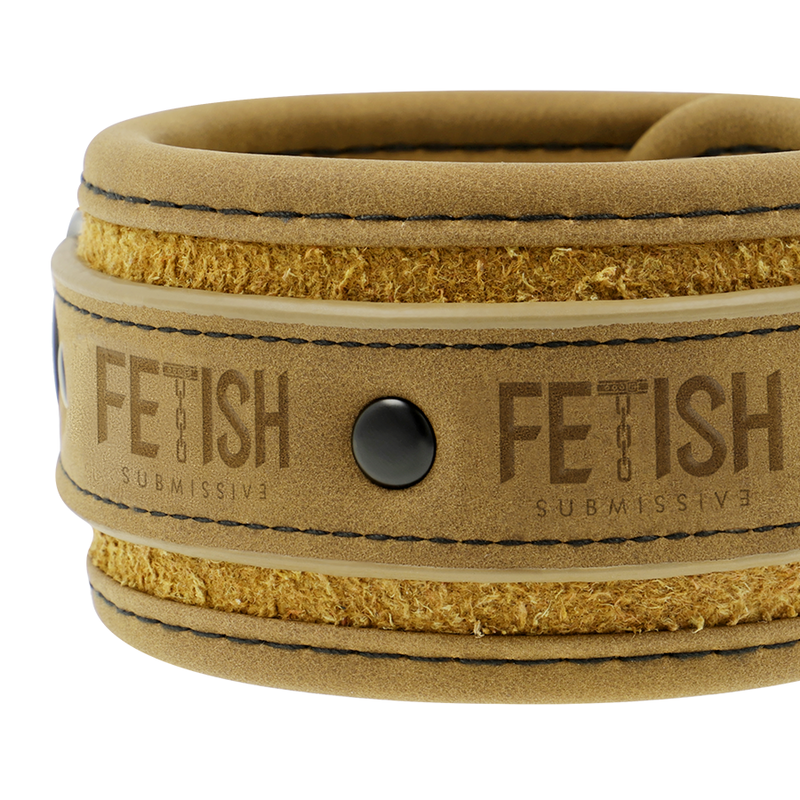 FETISH SUBMISSIVE ORIGEN - ESPOSAS TOBILLOS CUERO VEGANO CON FORRO DE NEOPRENO - Imagen 3